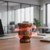TermoMate Naczynko Termiczne Tykwa do Yerba Mate 190 ml Kolor Drewno